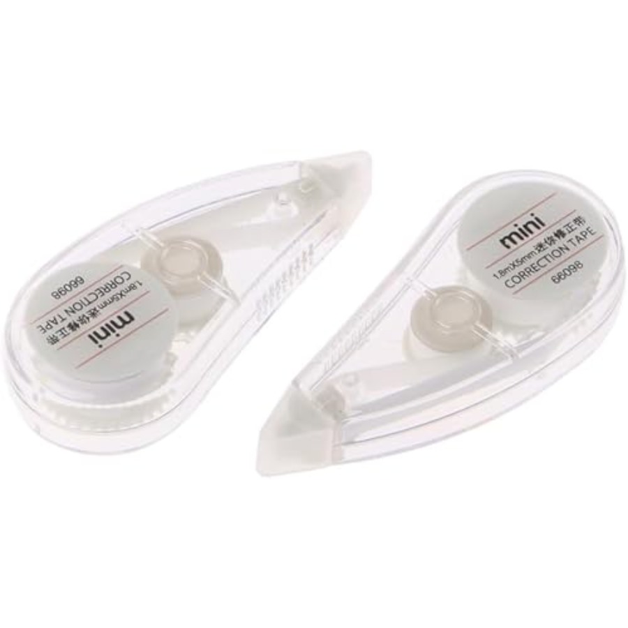 Correction Tape Roller - 2 Rouleaux de Correction Blancs Mignons,
