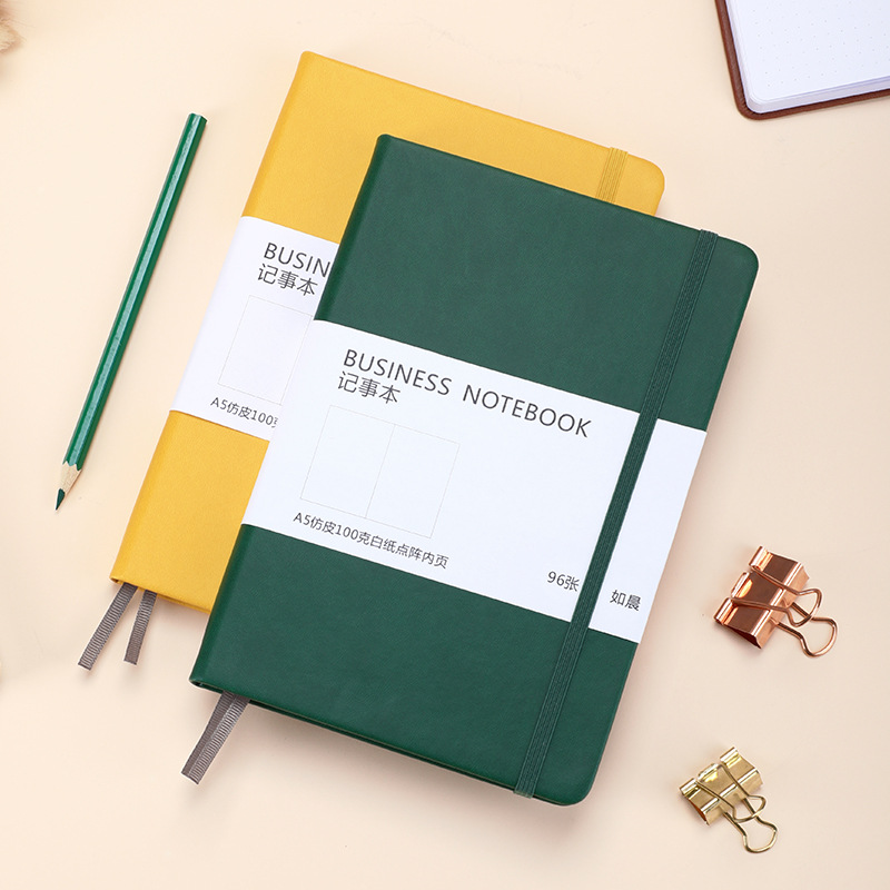 Notebook Dotted A5 - Carnet A5 à couverture rigide -