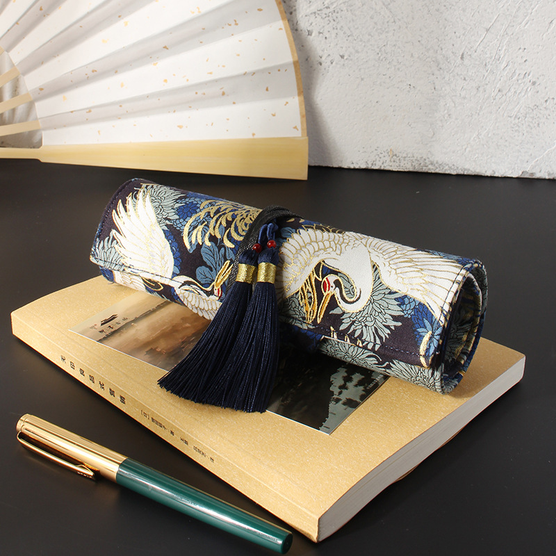 Pencil Case Large - Étui à crayons en toile style