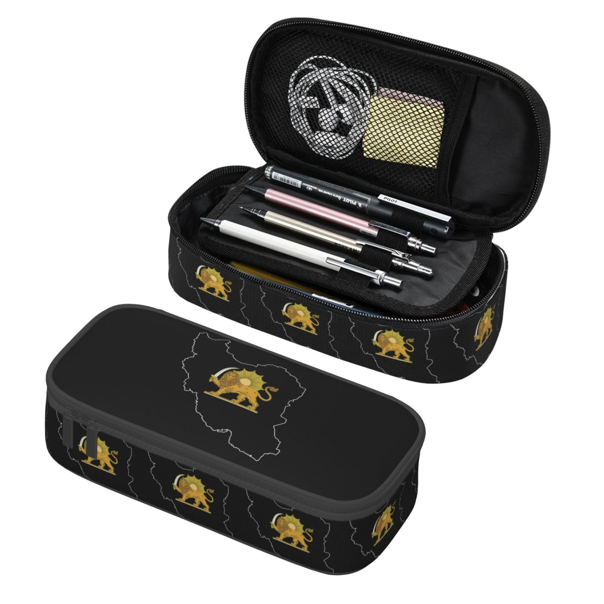 Lion Stationery & Office Supply(Kunshan)Co.Ltd - Étuis à crayons Lion Persan Noir