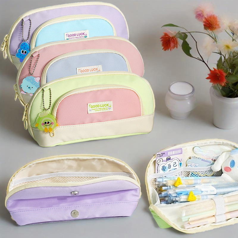 Stationery Office And School Supply Stores - Sac à crayons à grande ouverture,