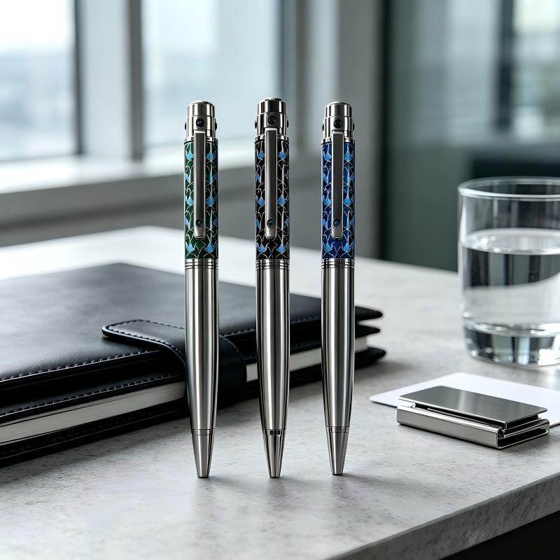 Office Stationery Supply Business - Stylos à bille en métal de