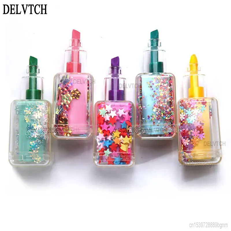 Highlighter Set Pastel - Mini stylo Fluorescent Kawaii, lot de