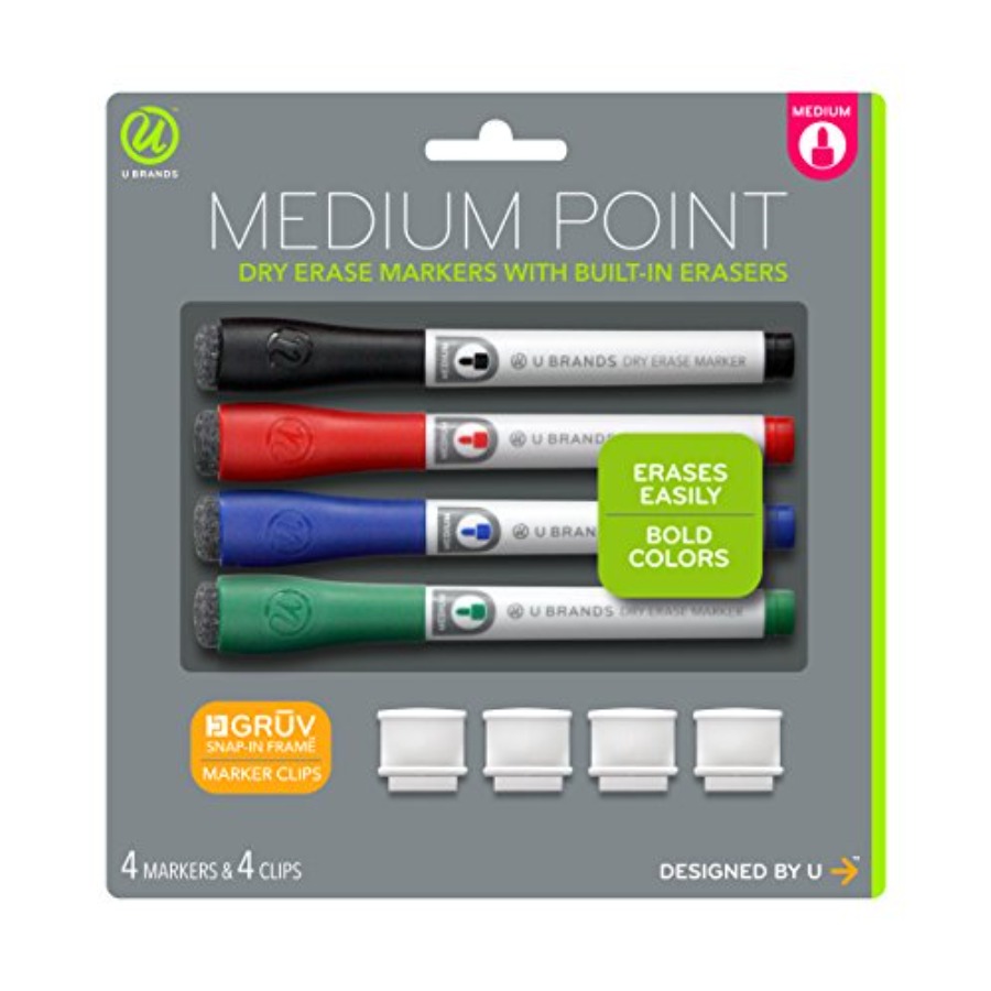 Whiteboard Marker Set - Marqueurs effaçables à sec à pointe