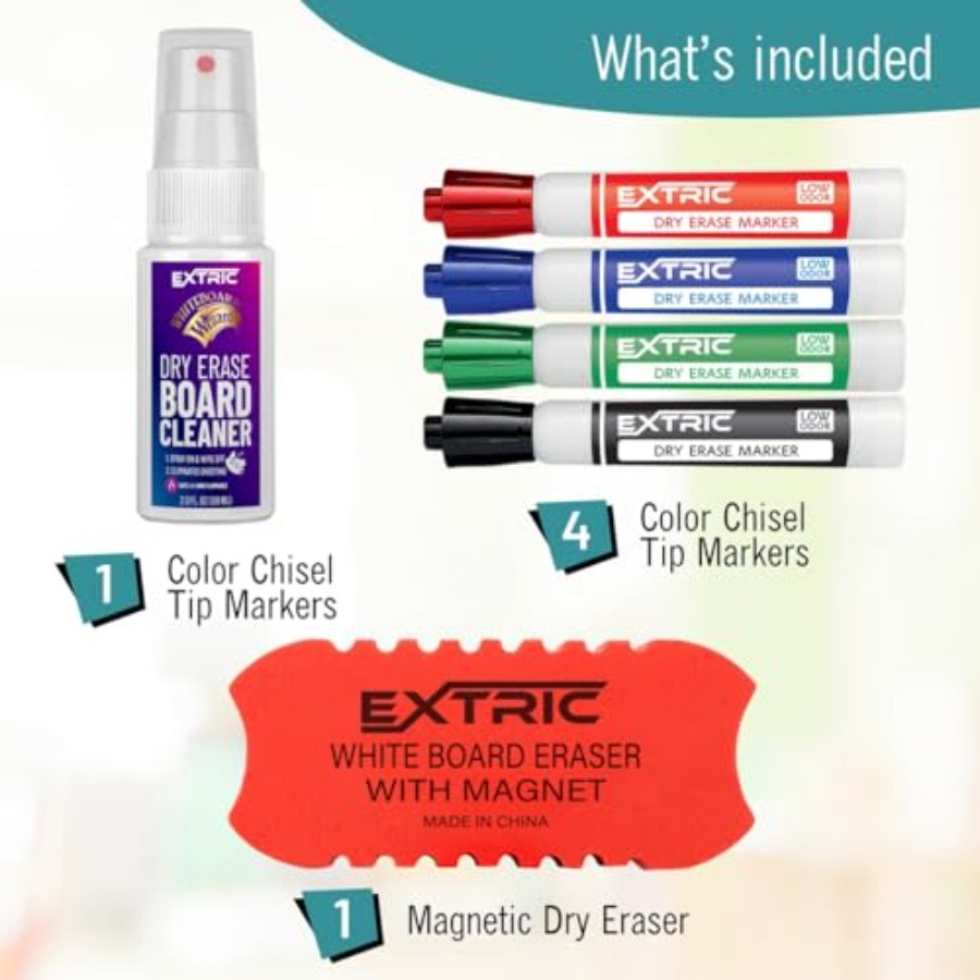 Ensemble de marqueurs effaçabl - Whiteboard Marker Set avis et prix