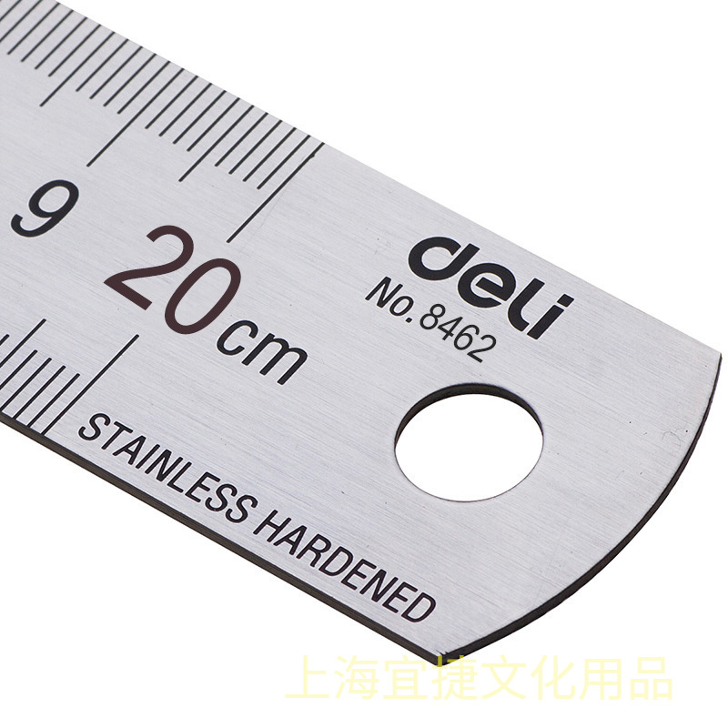Deli – règle droite en métal e - Stationery And Office Supply Stores avis et prix