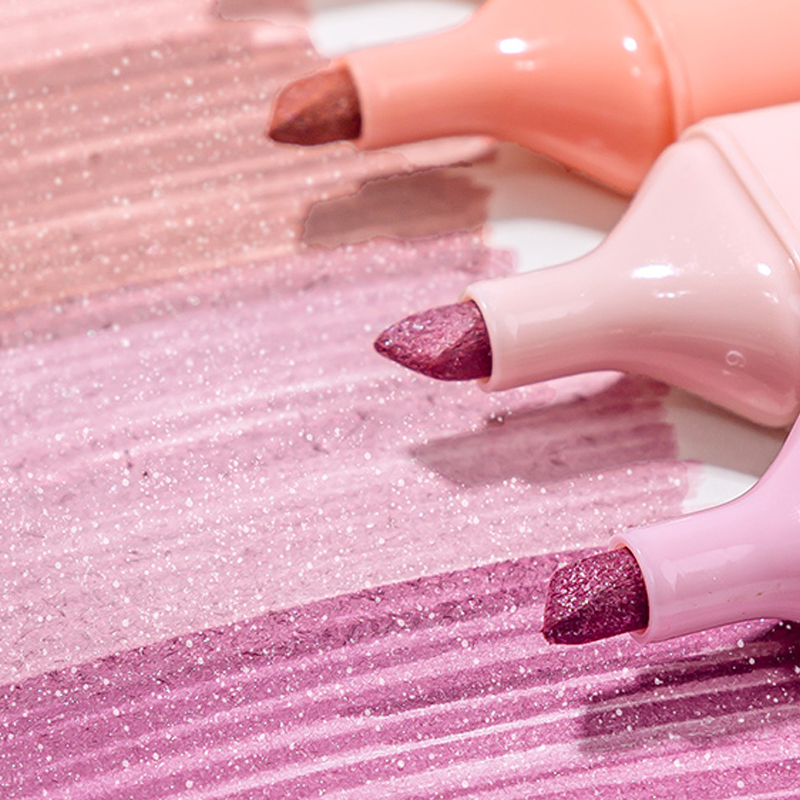Surligneurs à paillettes, larg - Highlighter Set Pastel avis et prix