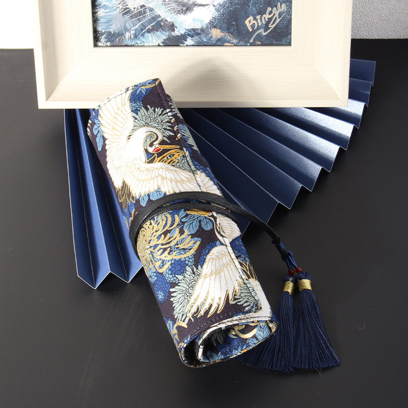Étui à crayons en toile style  - Pencil Case Large avis et prix