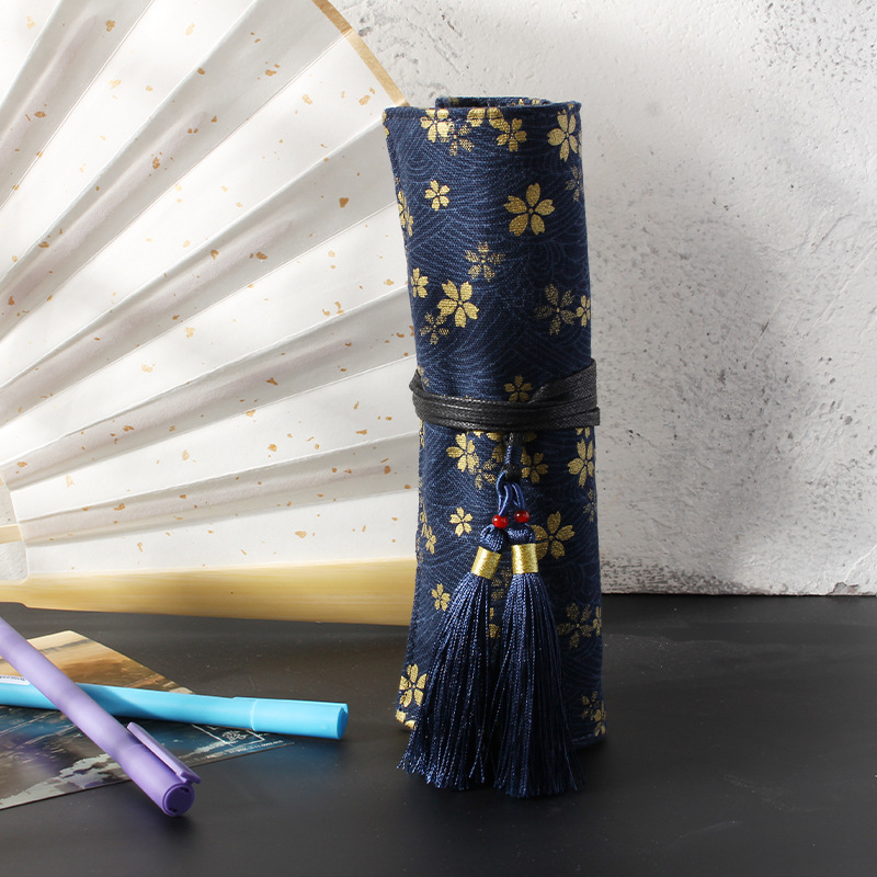 Étui à crayons en toile style  - Pencil Case Large avis et prix