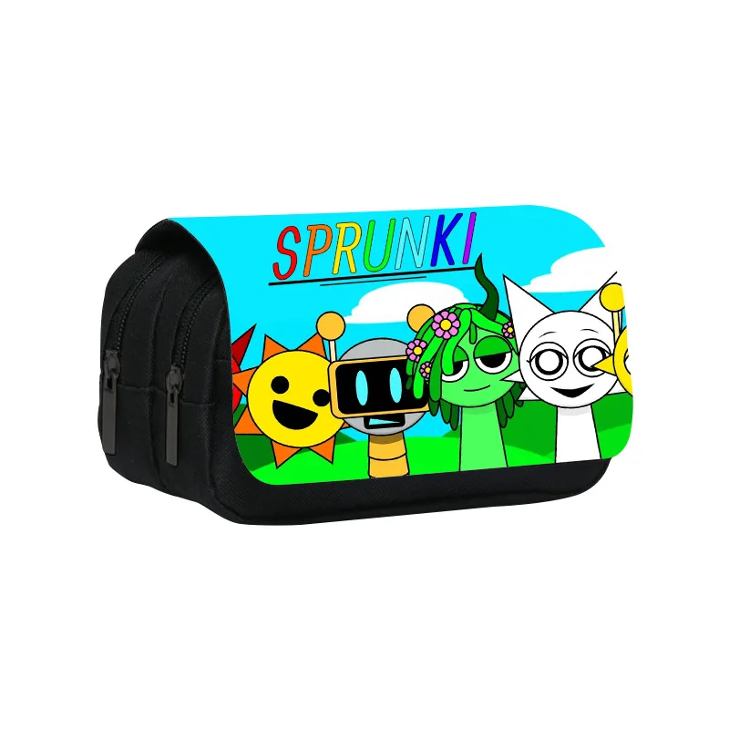 Sprunki  Sac à stylos scolaire - Pencil Case Large avis et prix