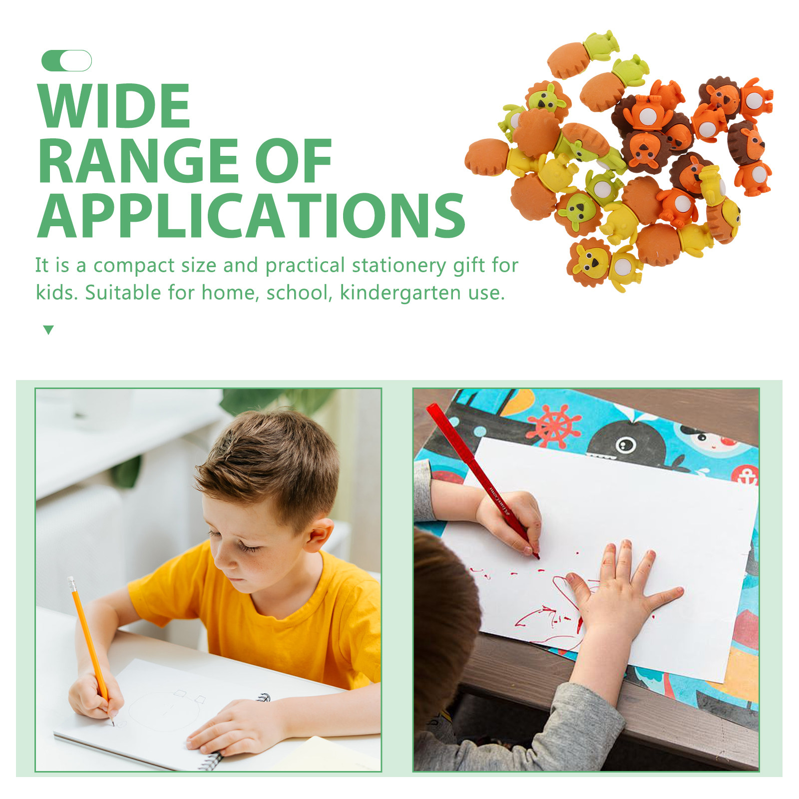 Petites gommes en forme de Lio - Lion Stationery & Office Supply(Kunshan)Co.Ltd avis et prix