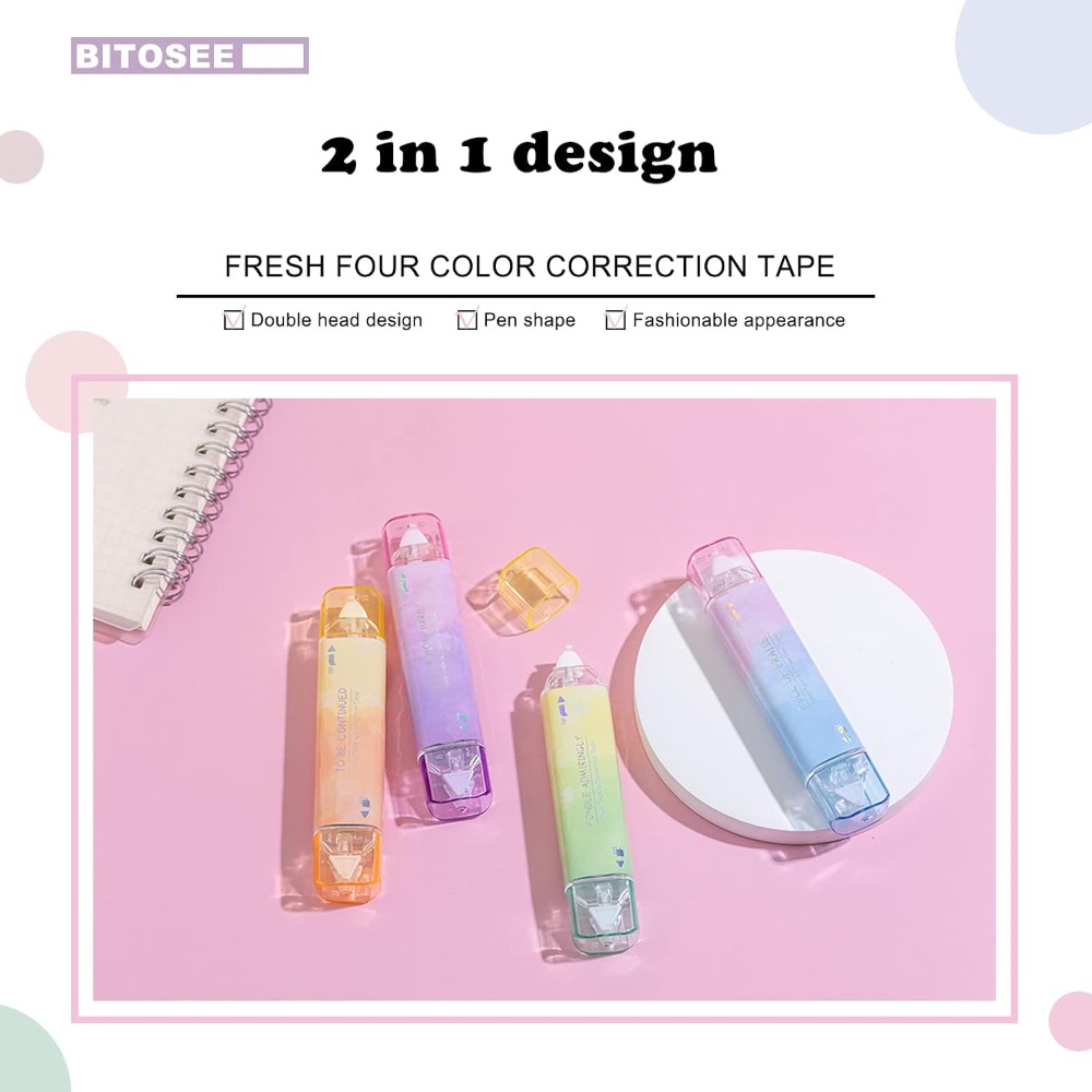 Ruban correcteur 2 en 1 et rou - Correction Tape Roller avis et prix
