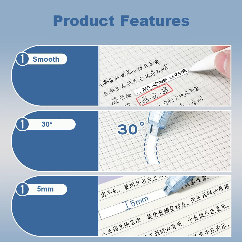 Ensemble de rubans correcteurs - Correction Tape Roller avis et prix