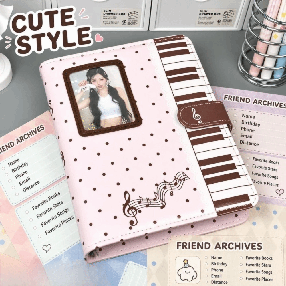 Carnet à anneaux Ins Polka Dot - Notebook Dotted A5 avis et prix