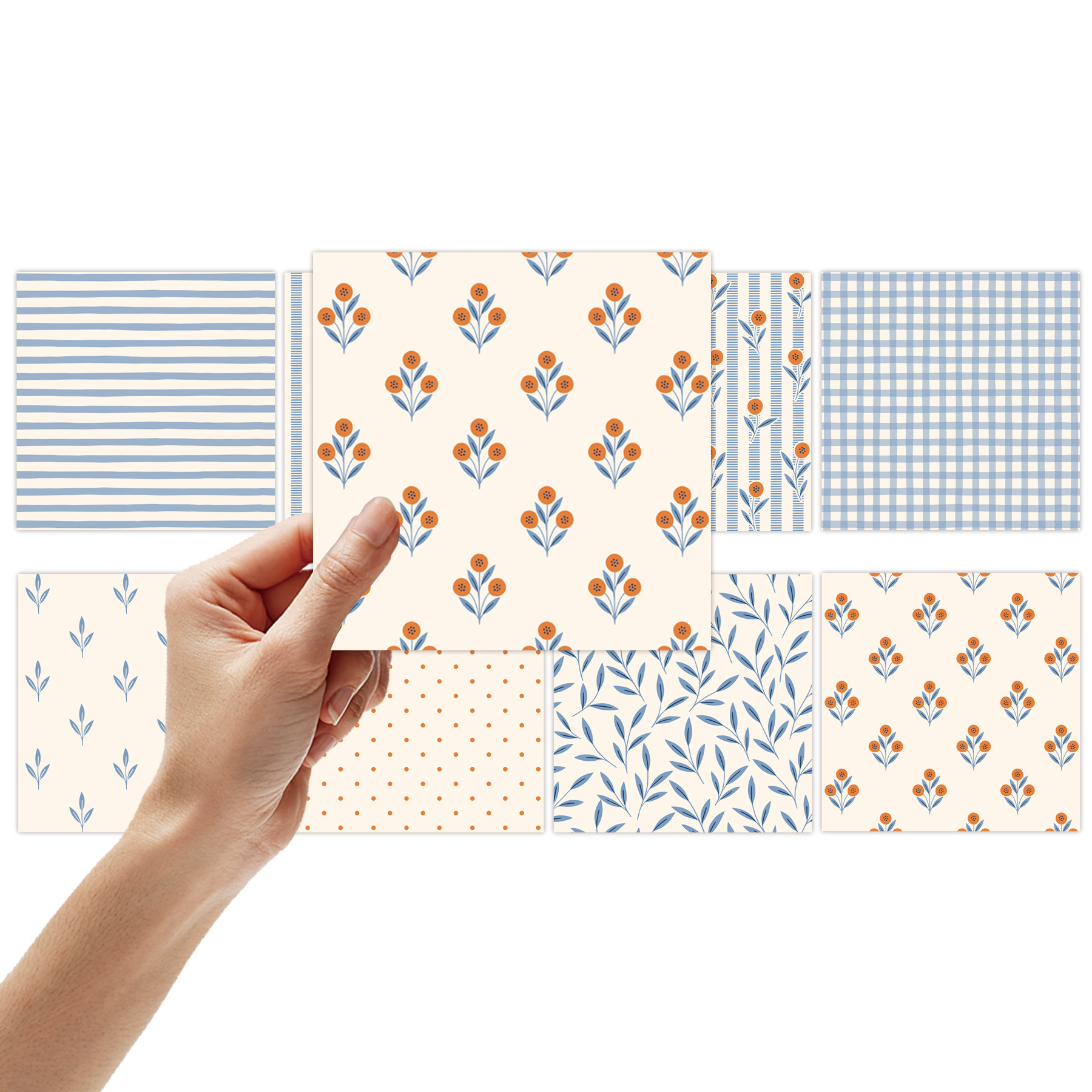 Papiers à carreaux frais pour  - Cardstock Paper Pack avis et prix