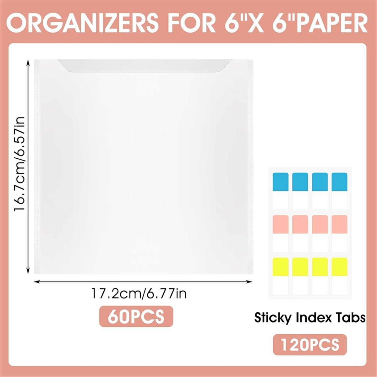 【BAAQ】 Paquet de 60 organisate - Cardstock Paper Pack avis et prix