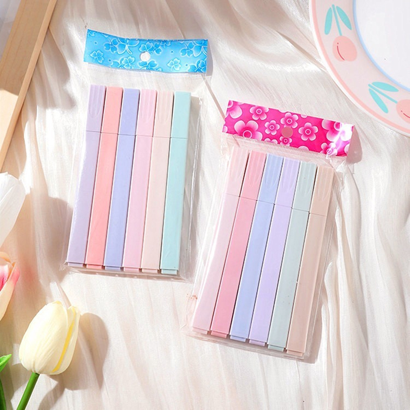 Surligneur de couleur Pastel 6 - Highlighter Set Pastel avis et prix